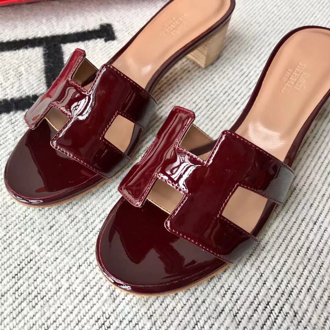 에르메스 올수공 오아시스 슬리퍼 샌들 페이던트 10